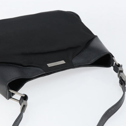 Gucci Vintage Shoulder Bag Nylon, BLACK, NYLON, Shoulder bag