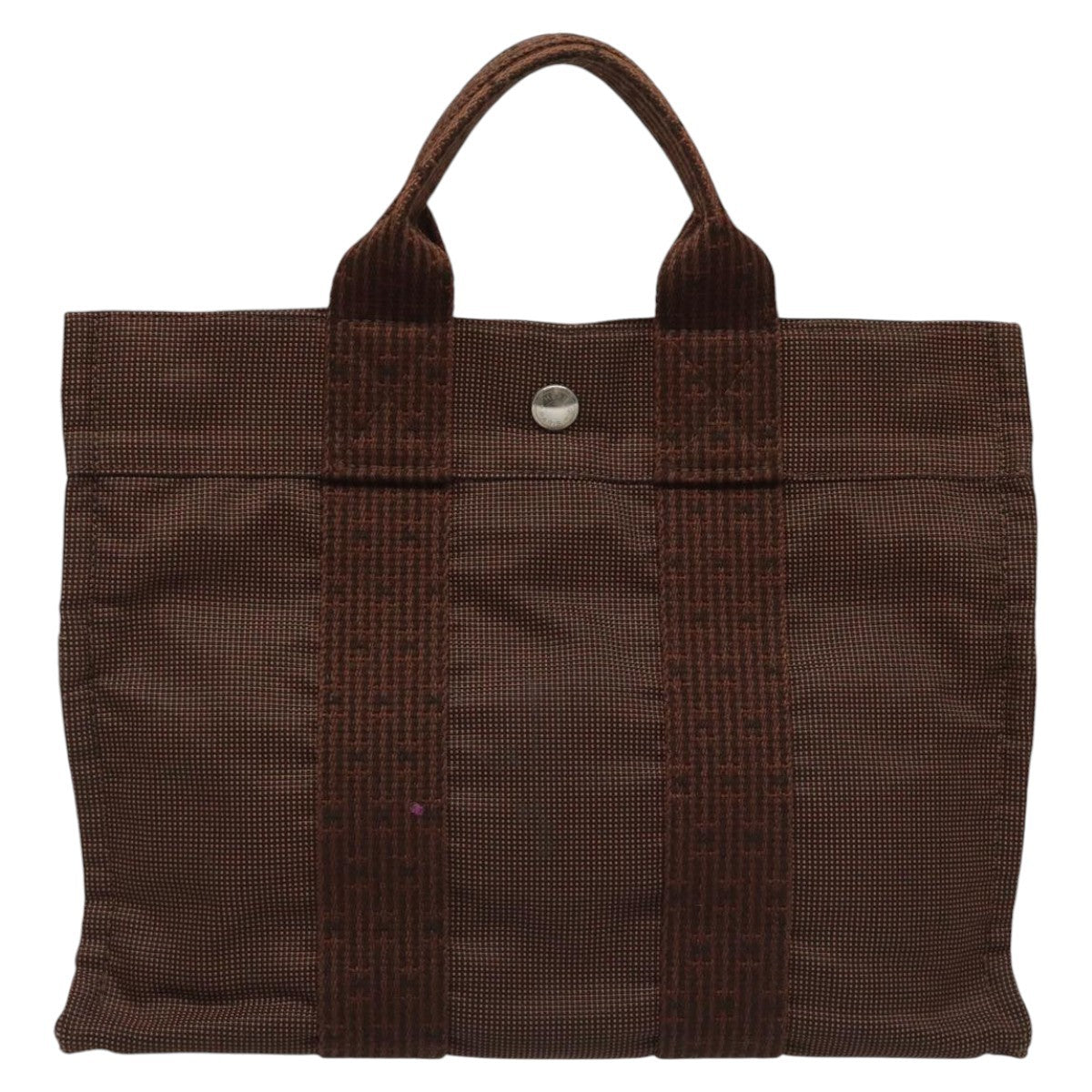 Hermes Fourre-tout Herline Fourre-tout Herline, BROWN, CANVAS, Tote bag