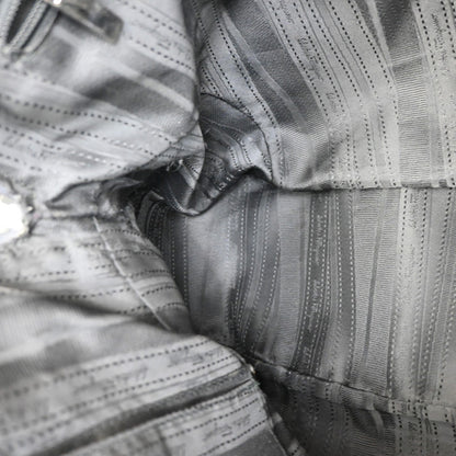 Salvatore Ferragamo Gancini handbag Leather, GRAY, LEATHER, Handbag