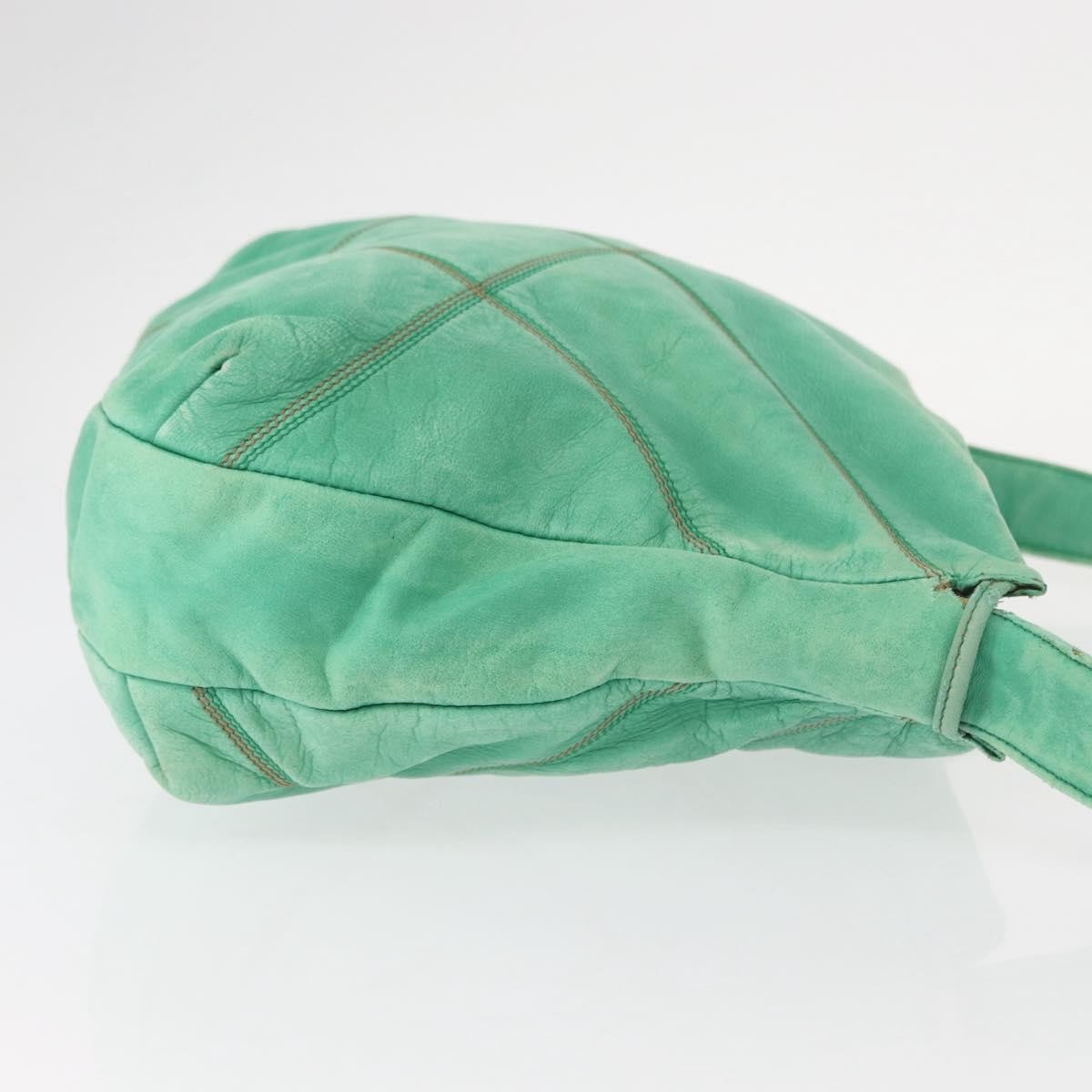 Loewe Vintage Shoulder Bag Leather, GREEN, LEATHER, Shoulder bag