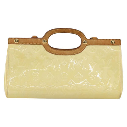 Louis Vuitton Roxbury Drive Handbag Monogram Vernis, BEIGE, PATENT_LEATHER, Handbag