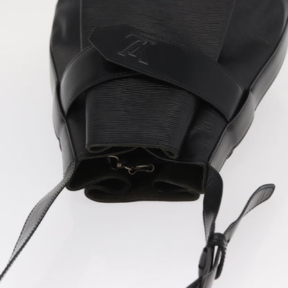 Louis Vuitton Vintage Sac d'Epaule Handbag Epi Leather, BLACK, LEATHER, Shoulder bag