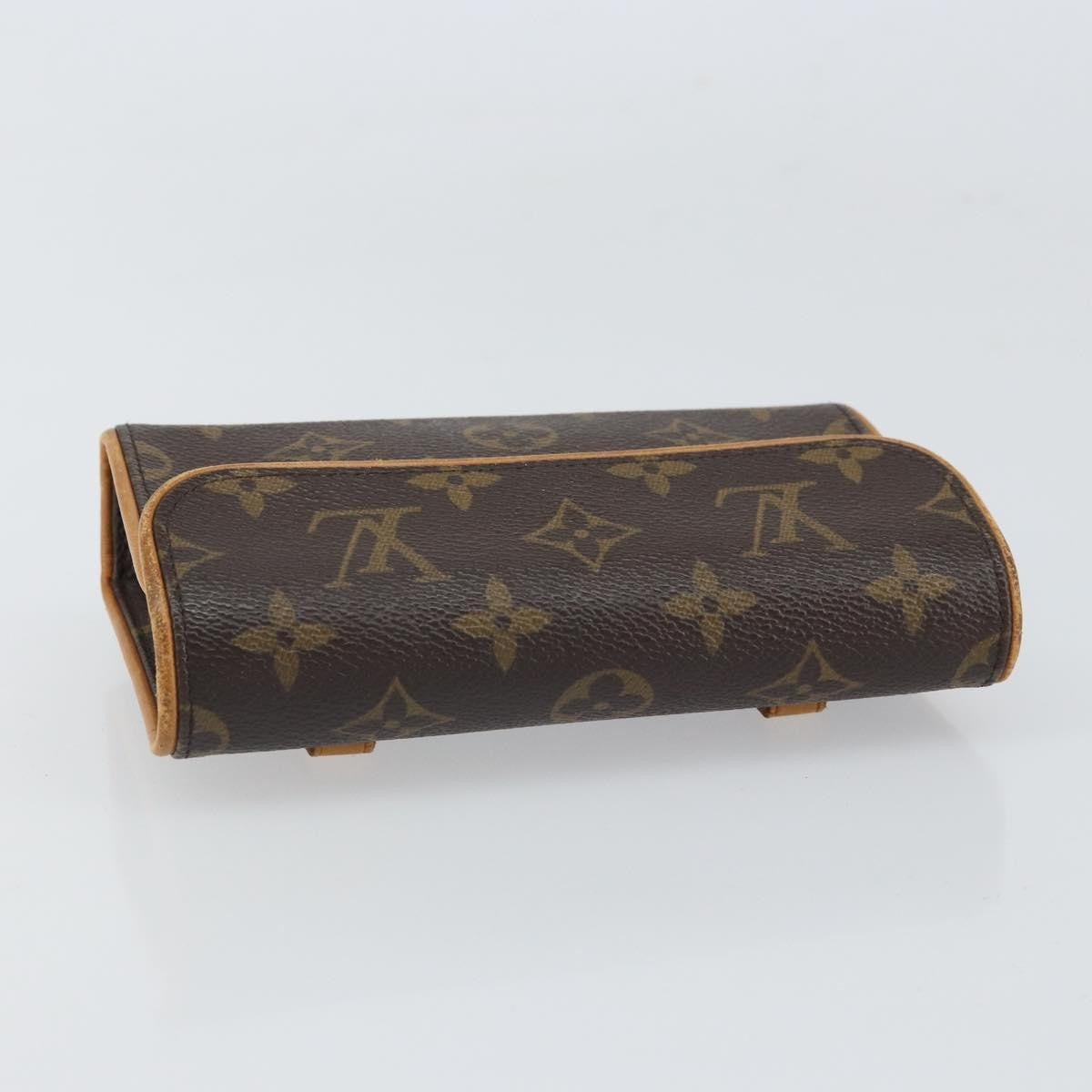 Louis Vuitton Florentine Waist Bag Monogram Canvas, BROWN, CANVAS, Clutche & pouche
