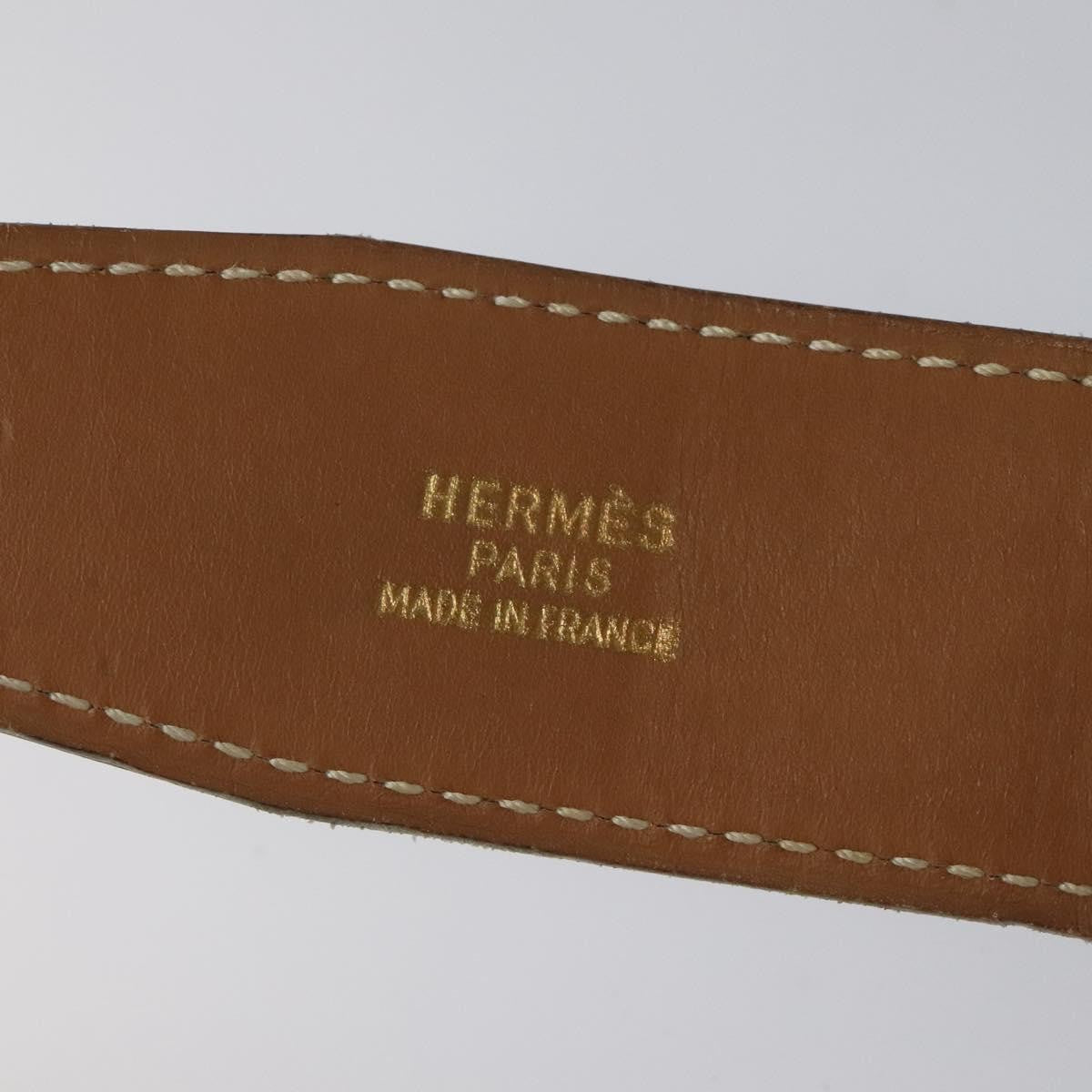 Hermes Constance Belt Leather, BLACK, LEATHER, Belts