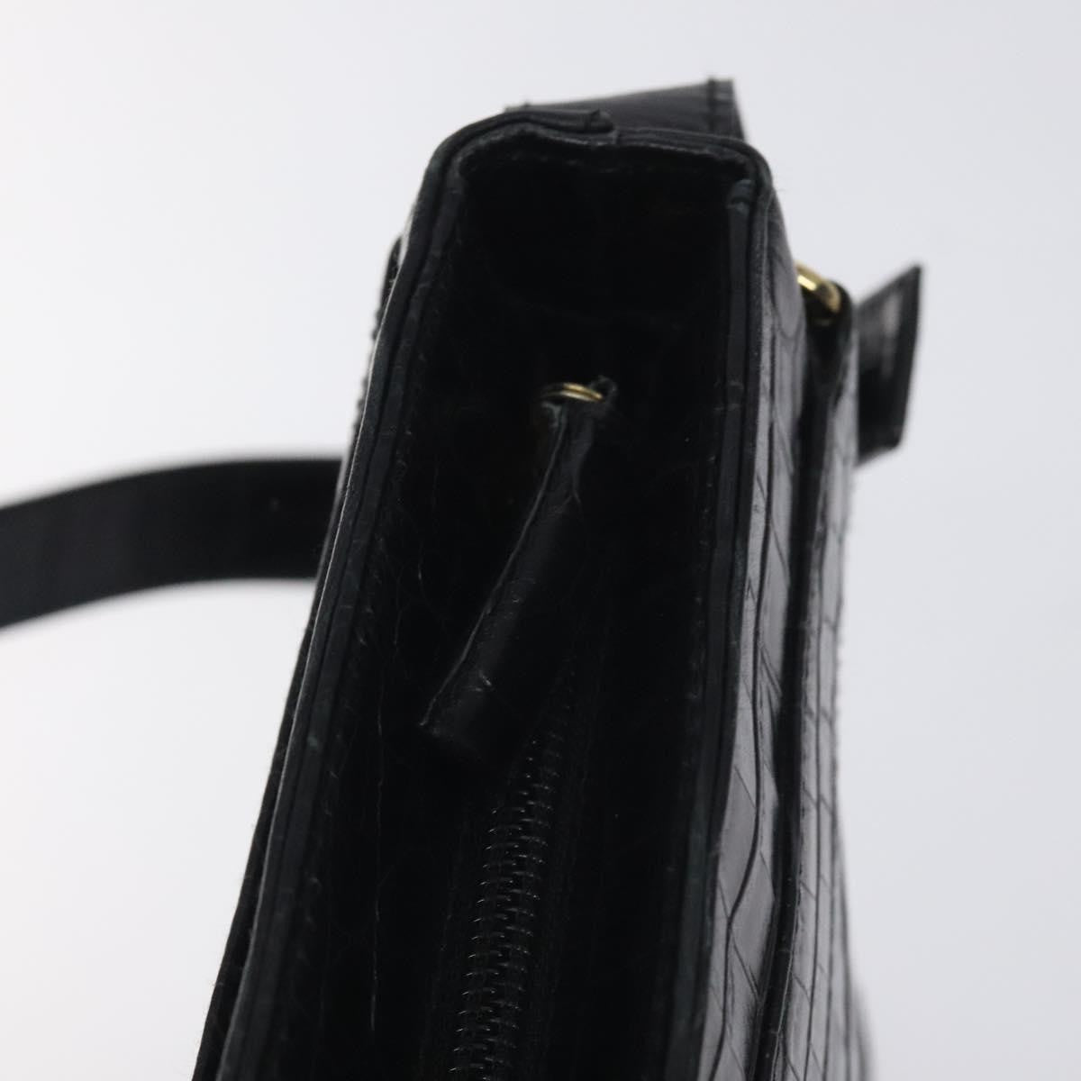 Salvatore Ferragamo Vara shoulder Bag Leather, BLACK, LEATHER, Shoulder bag