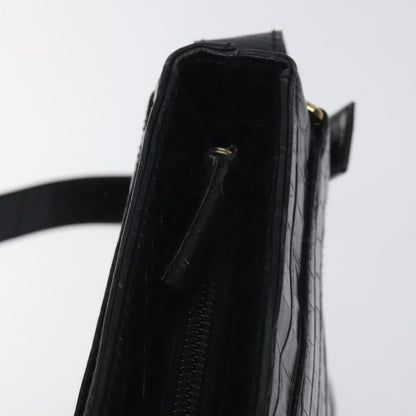 Salvatore Ferragamo Vara shoulder Bag Leather, BLACK, LEATHER, Shoulder bag