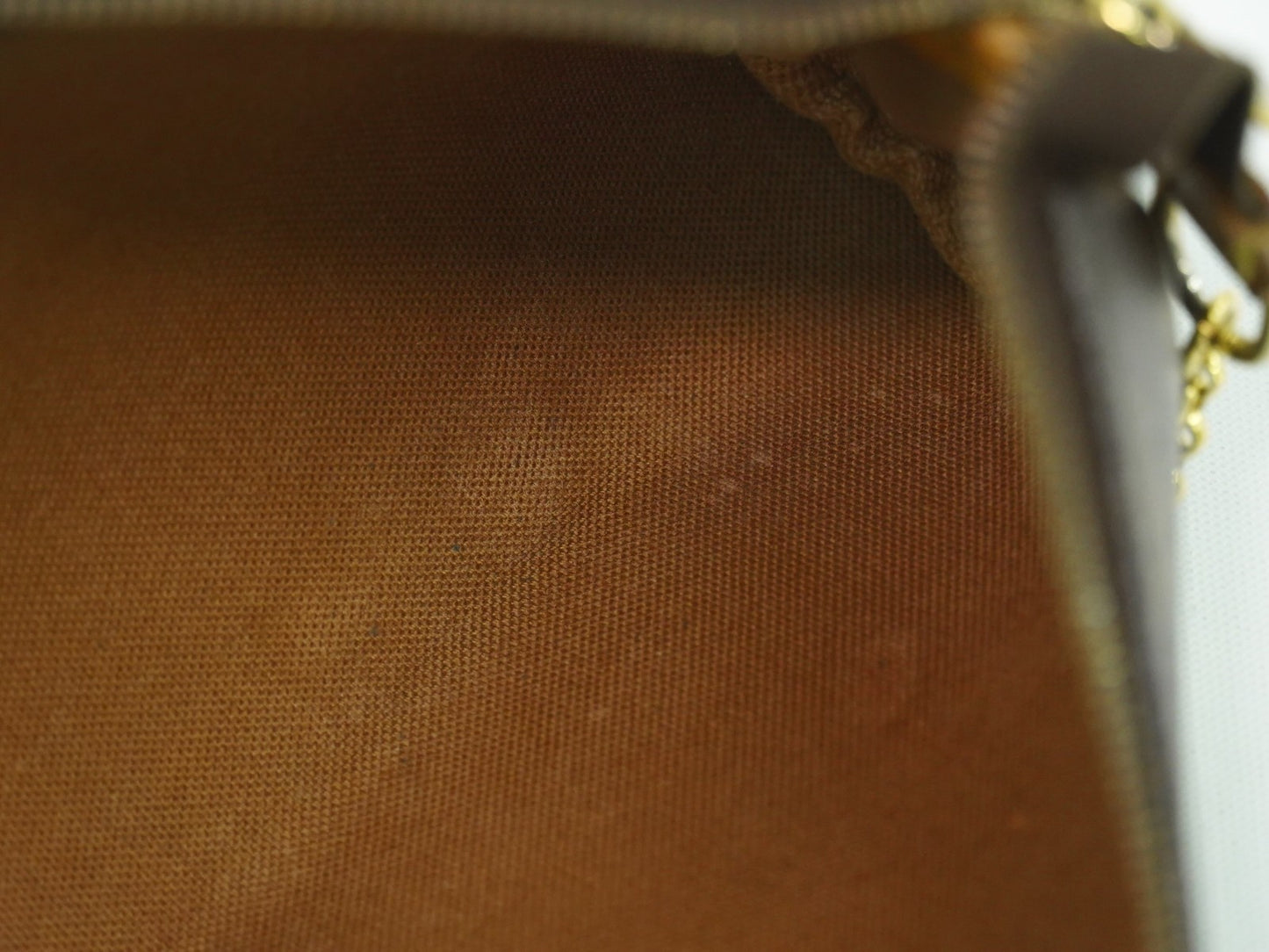 Louis Vuitton Eva Handbag Monogram Canvas, BROWN, CANVAS, Clutche & pouche