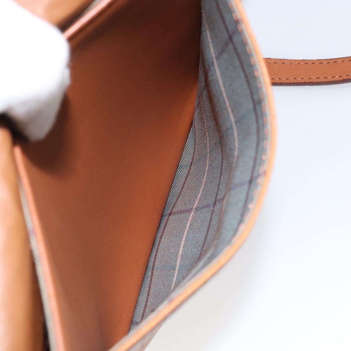 Burberry Vintage Shoulder Bag Leather, BROWN, LEATHER, Shoulder bag