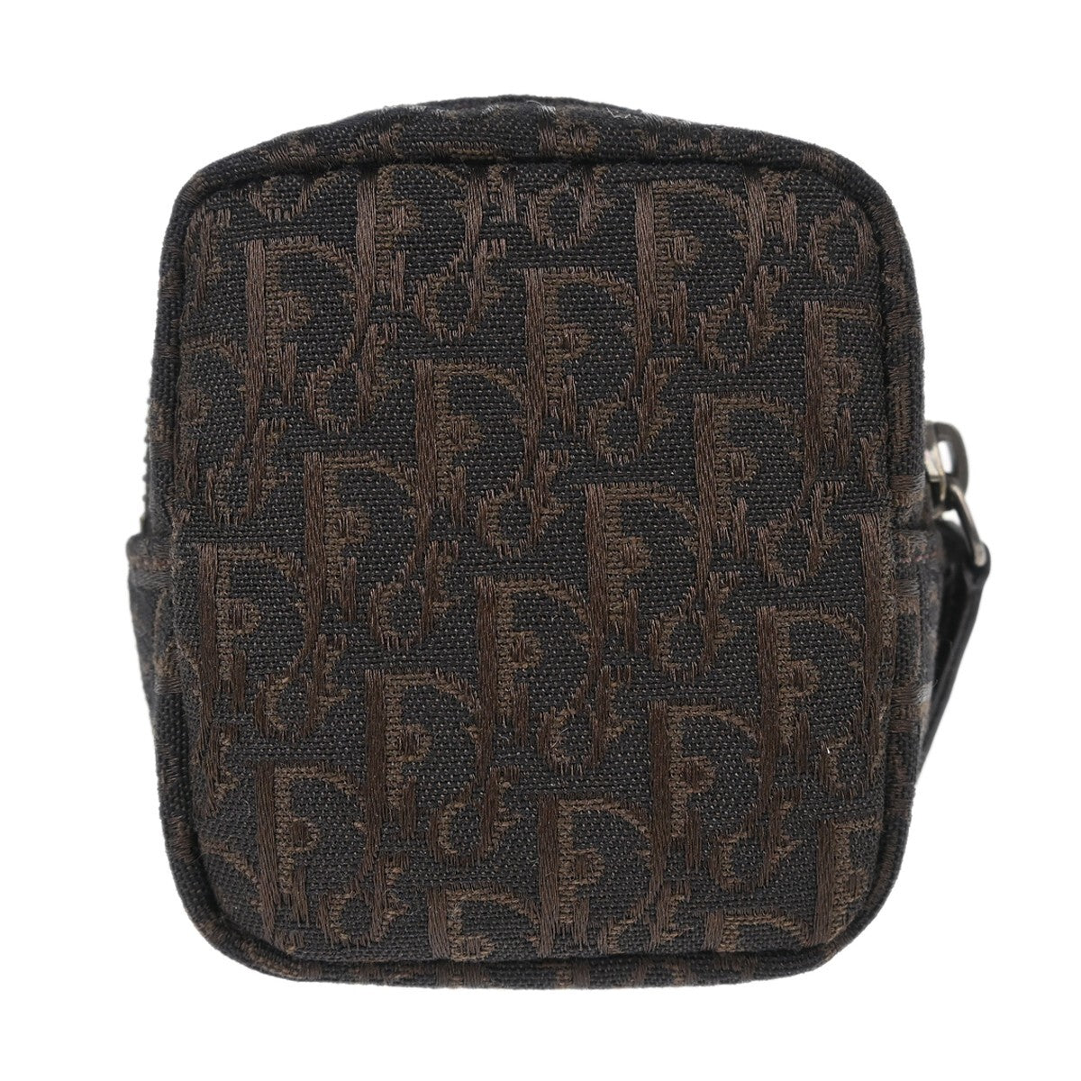 Christian Dior Vintage Trotter Pouch Canvas, BROWN, CANVAS, Clutche & pouche