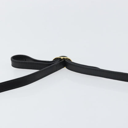 Salvatore Ferragamo Vintage Shoulder Bag Leather, BLACK, LEATHER, Shoulder bag