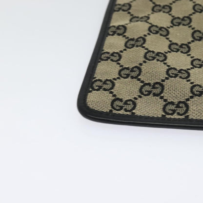 Gucci Front Pocket Messenger Canvas, BEIGE, CANVAS, Shoulder bag