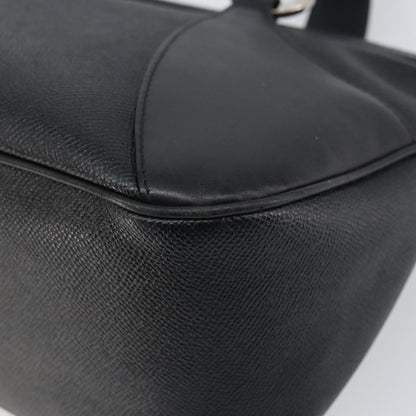 Bvlgari Handbag Leather, BLACK, LEATHER, Handbag