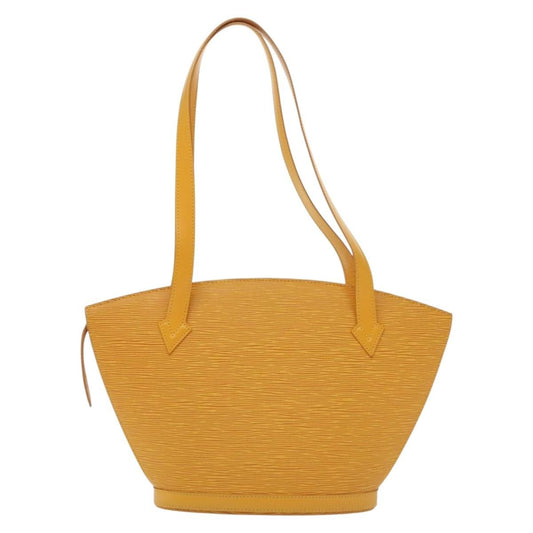 Louis Vuitton Saint Jacques Handbag Epi Leather, YELLOW, LEATHER, Handbag