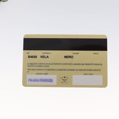 Prada Sport Zip Shoulder Bag Canvas, GRAY, CANVAS, Shoulder bag