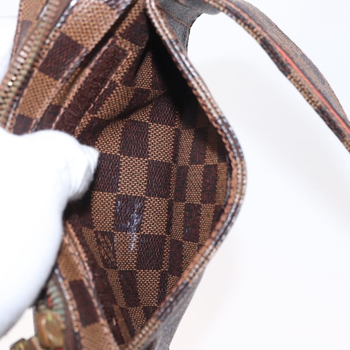 Louis Vuitton Geronimos Waist Bag Damier, Brown, Canvas, Clutch