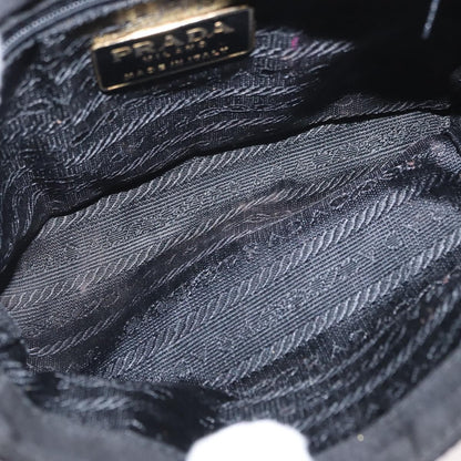 Prada Vintage Shoulder Bag Tessuto, BLACK, NYLON, Shoulder bag