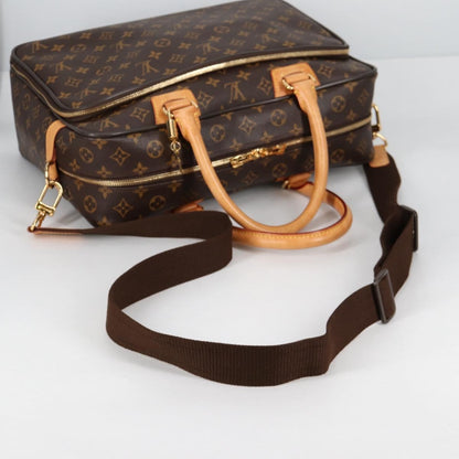 Louis Vuitton Icare Laptop Bag Monogram Canvas, BROWN, CANVAS, Briefcase