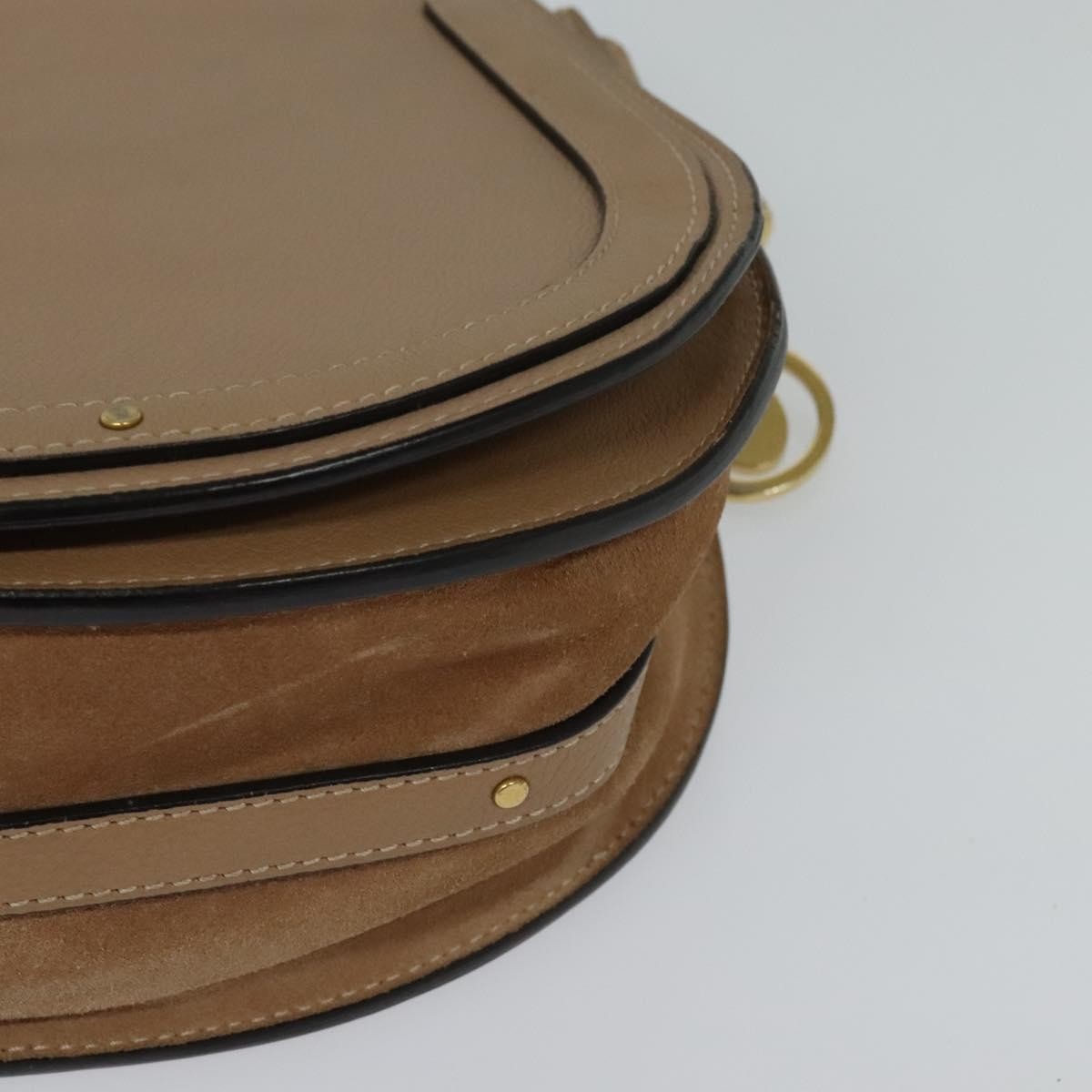 Chloe Nile Crossbody Bag Leather, PINK, LEATHER, Shoulder bag