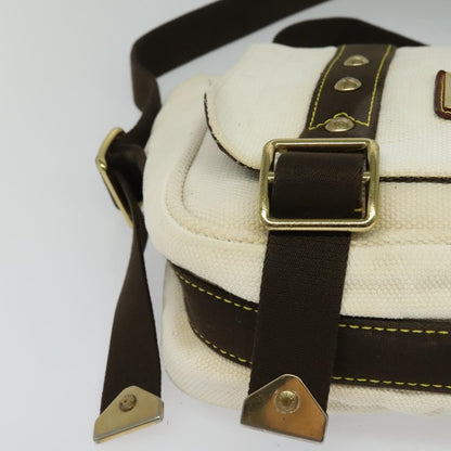 Louis Vuitton Antigua Besace Messenger Bag Canvas, WHITE, CANVAS, Shoulder bag