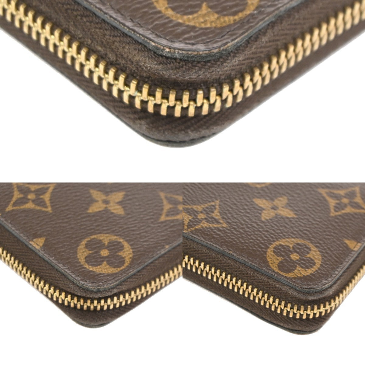 Louis Vuitton Clemence Wallet Monogram Canvas, BROWN, LEATHER, Wallets
