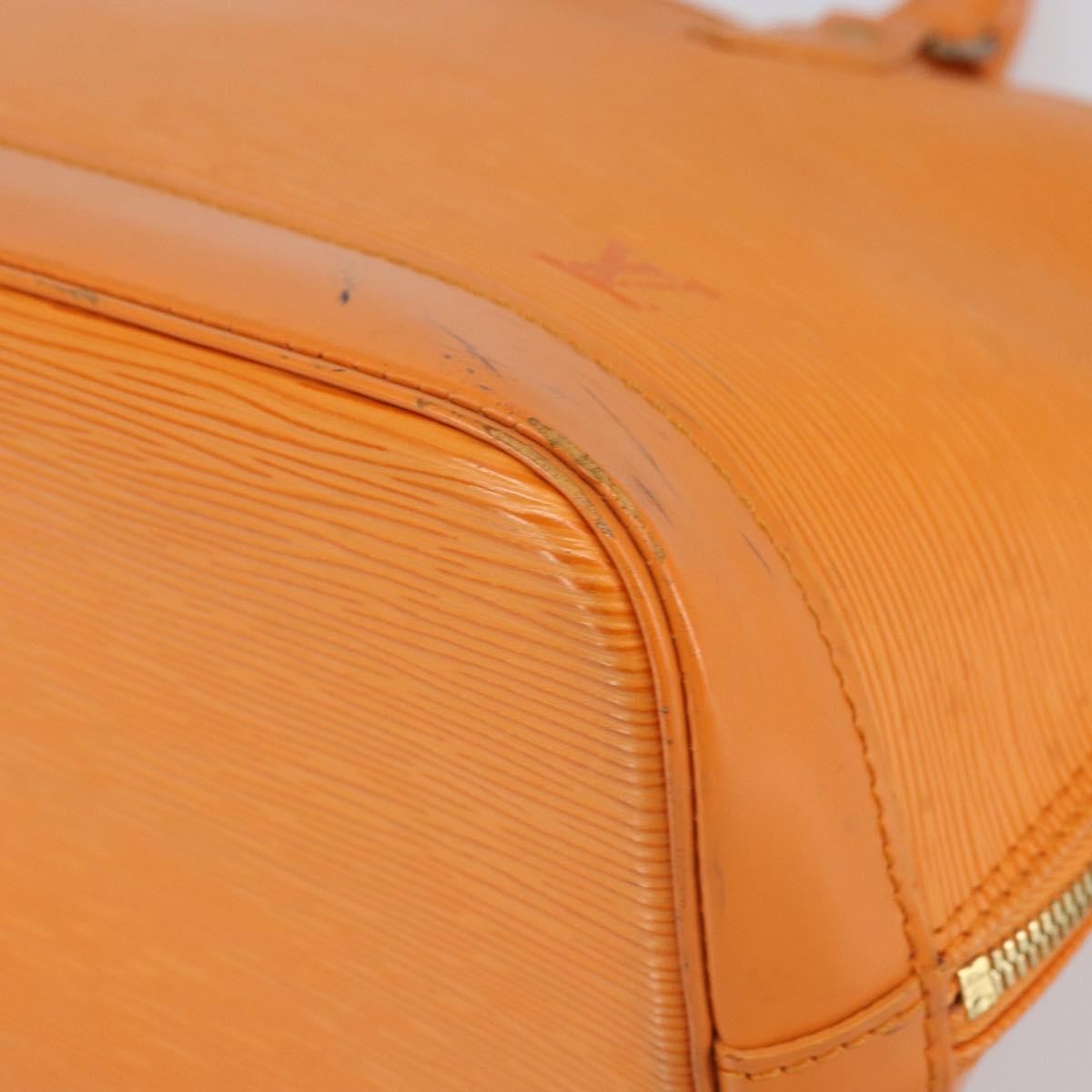 Louis Vuitton Vintage Alma Handbag Epi Leather, ORANGE, LEATHER, Handbag