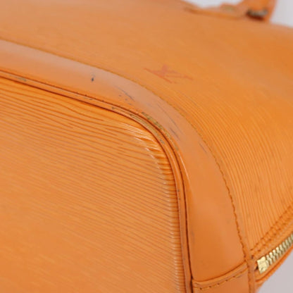 Louis Vuitton Vintage Alma Handbag Epi Leather, ORANGE, LEATHER, Handbag