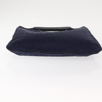 Celine C Sulky Handbag Suede, NAVY, SUEDE, Handbag