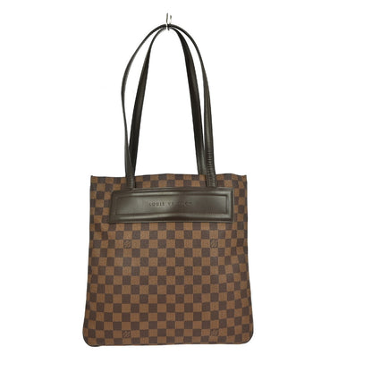 Louis Vuitton Parioli Handbag Damier, BROWN, CANVAS, Tote bag