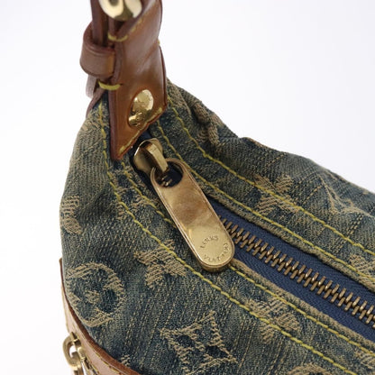 Louis Vuitton Baggy Handbag Denim, BLUE, DENIM_JEANS, Handbag
