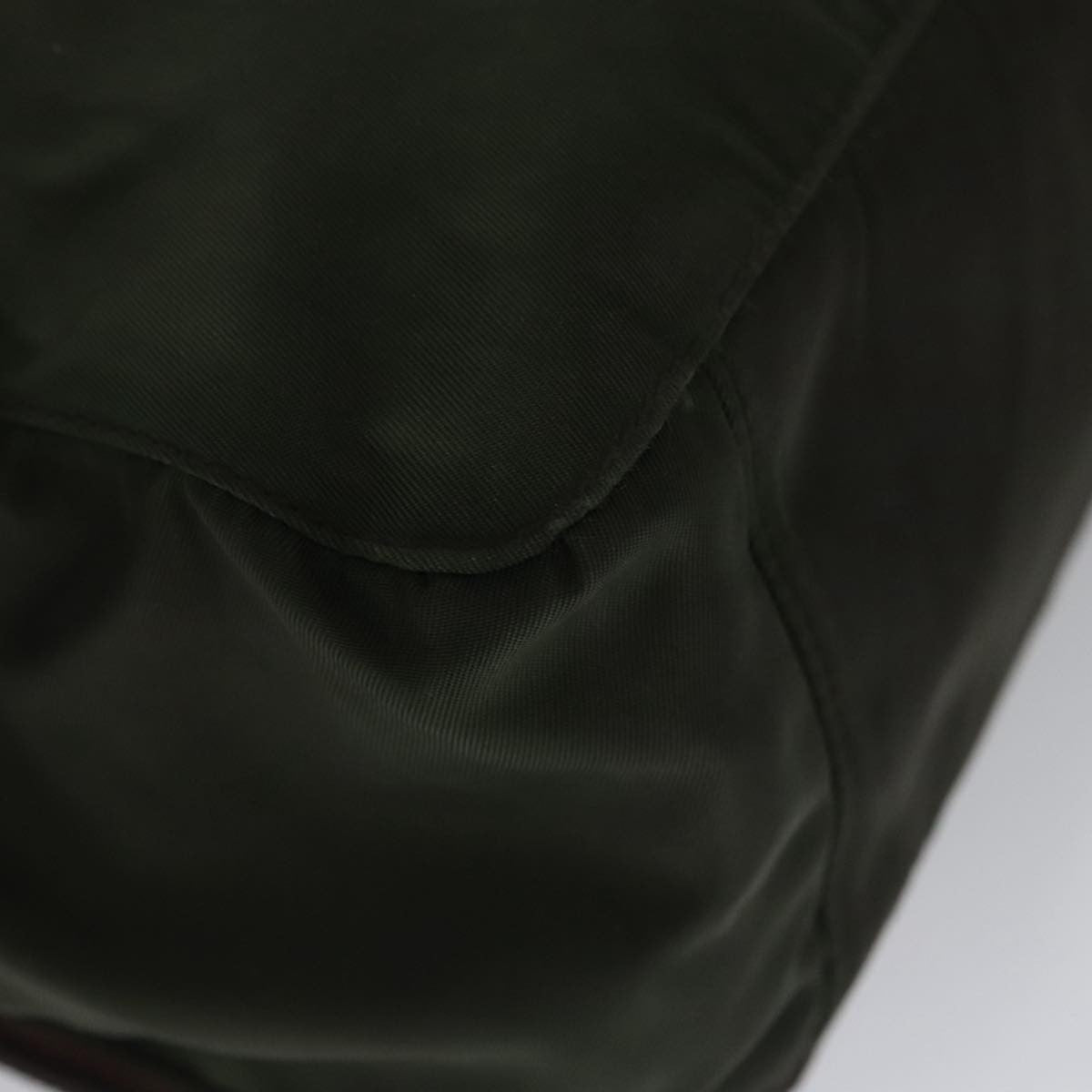 Prada Vintage Zip Handbag Tessuto, GREEN, NYLON, Handbag