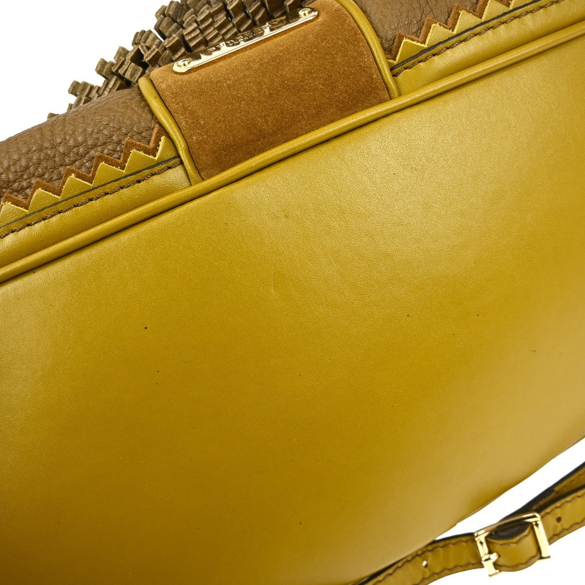 Burberry Vintage Handbag Leather, BROWN, LEATHER, Handbag