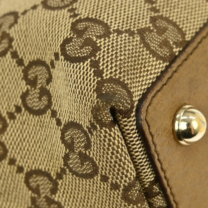 Gucci Eclipse Tote Medium, BROWN, CANVAS, Tote bag