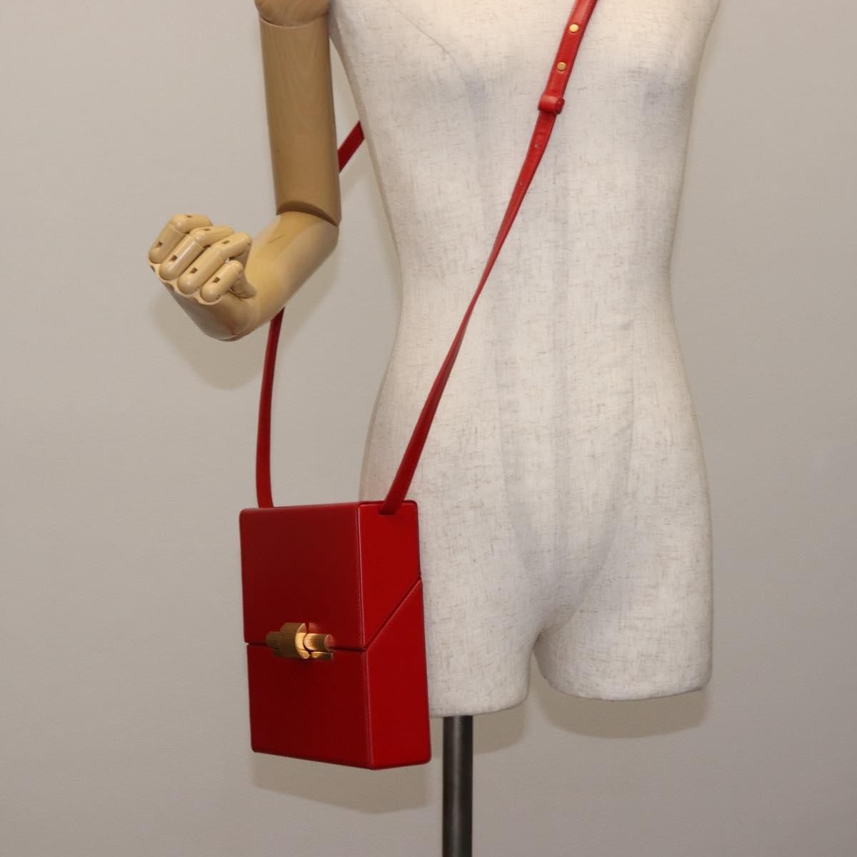 Bottega Veneta Daisey Bag Leather, RED, LEATHER, Handbag