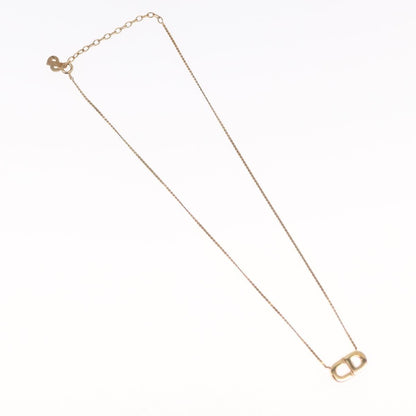 Christian Dior CD Logo necklace Metal, GOLD, METAL, Necklace