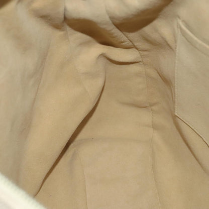 Louis Vuitton Evora Handbag Damier, WHITE, CANVAS, Handbag