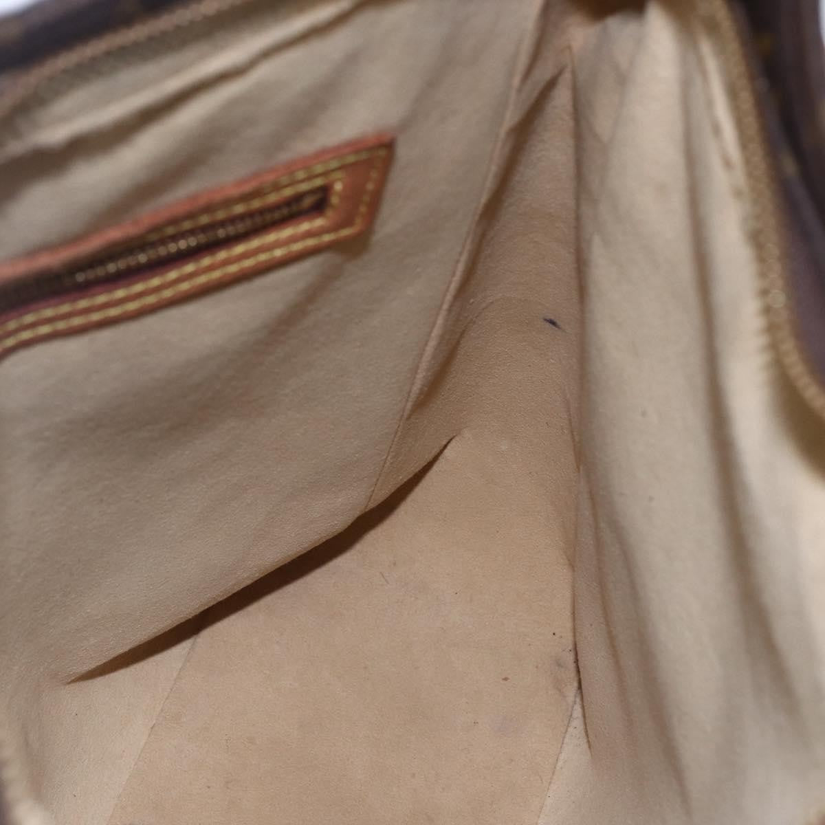 Louis Vuitton Looping Handbag Monogram Canvas, BROWN, CANVAS, Shoulder bag