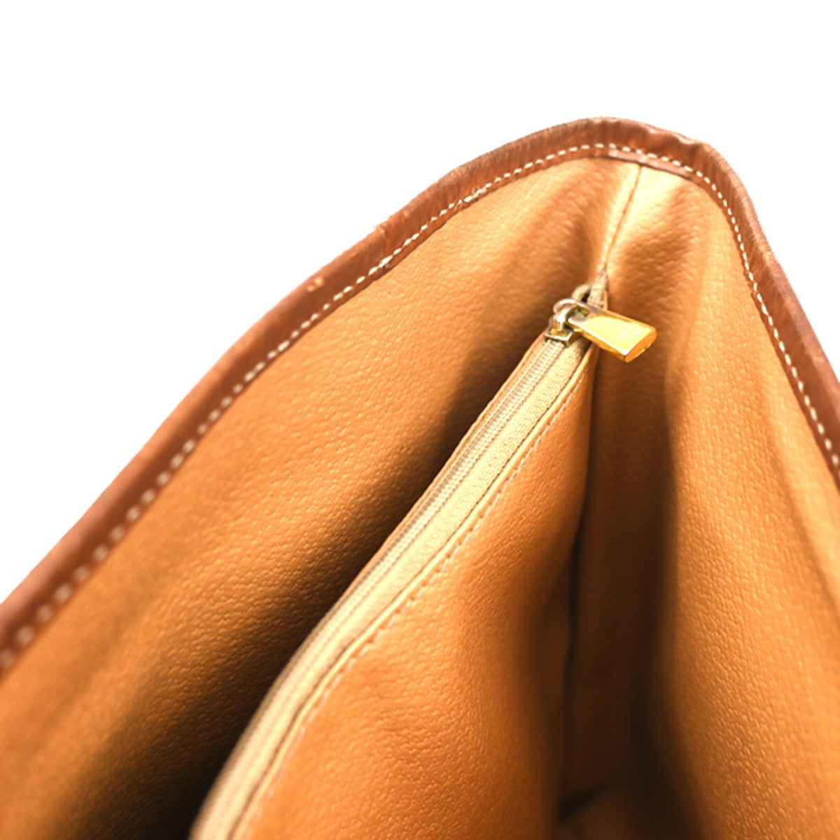 Celine Vintage Macadam Tote bag Canvas and Leather, BROWN, PVC, Tote bag