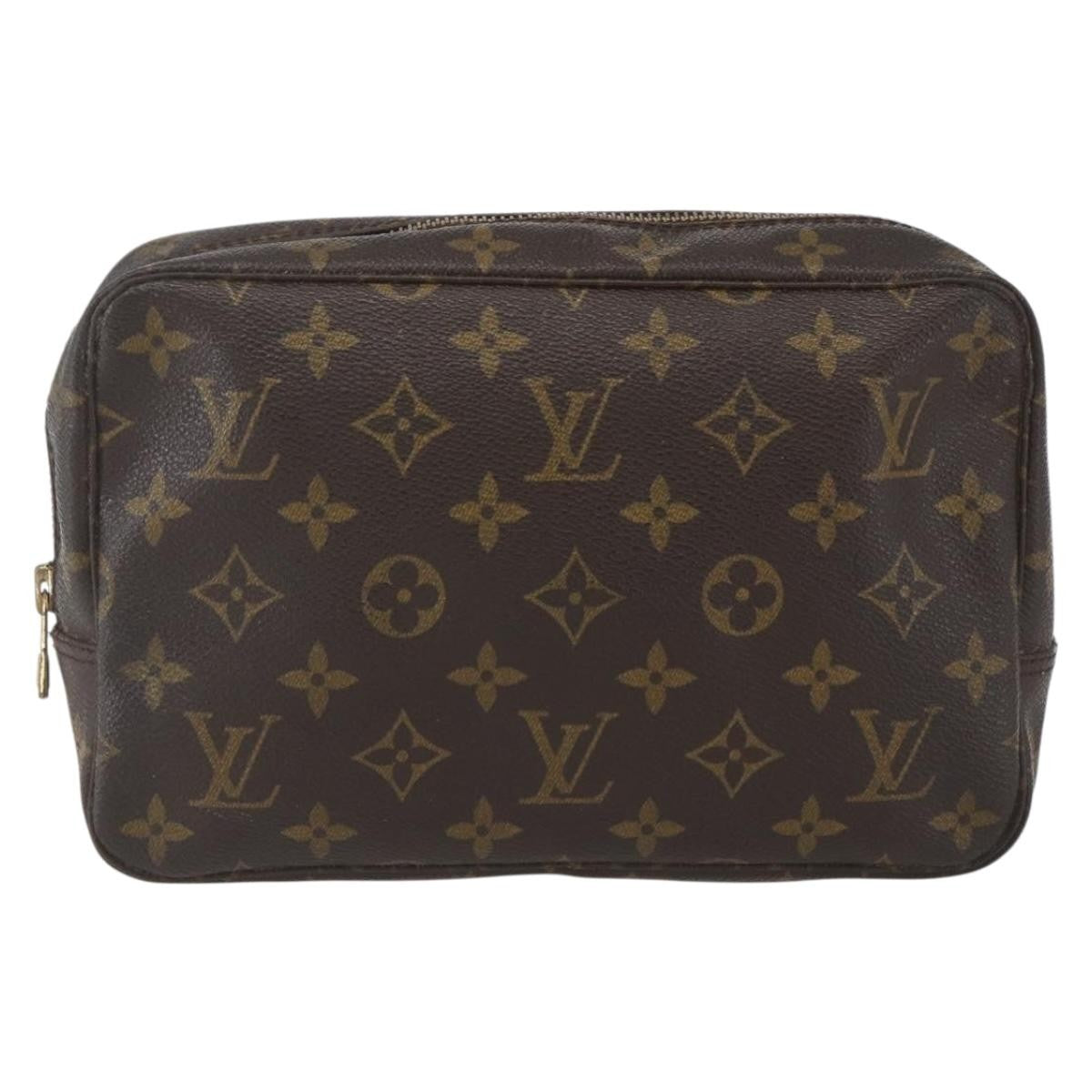 Louis Vuitton Trousse Toilette Monogram Canvas, BROWN, CANVAS, Clutche & pouche