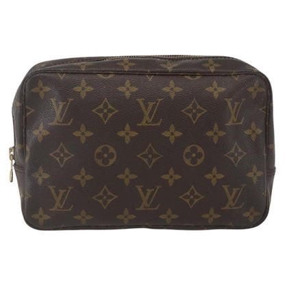 Louis Vuitton Trousse Toilette Monogram Canvas, BROWN, CANVAS, Clutche & pouche