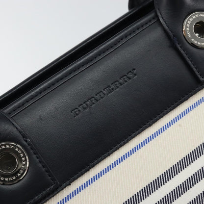 Burberry Blue Label Tote Bag Canvas, WHITE, CANVAS, Tote bag