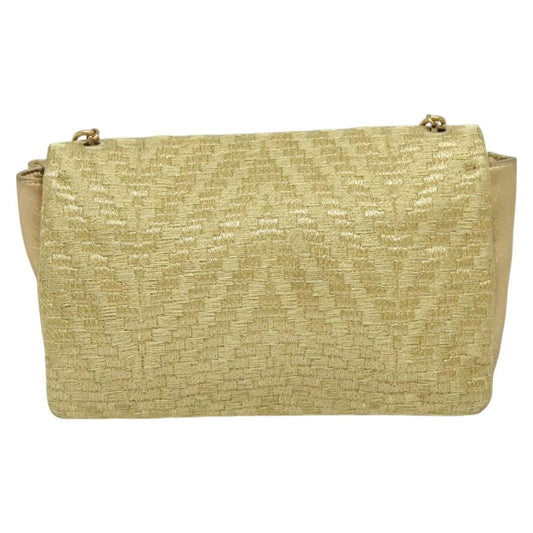 Salvatore Ferragamo Vala Shoulder Bag Leather, GOLD, LEATHER, Shoulder bag