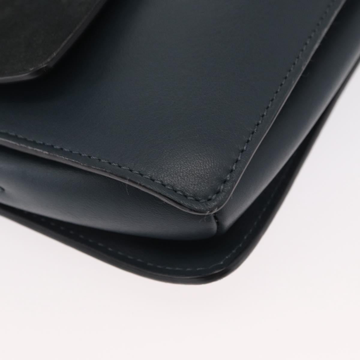 Chloe Faye Shoulder Bag Leather and Suede, GREEN, SUEDE, Shoulder bag