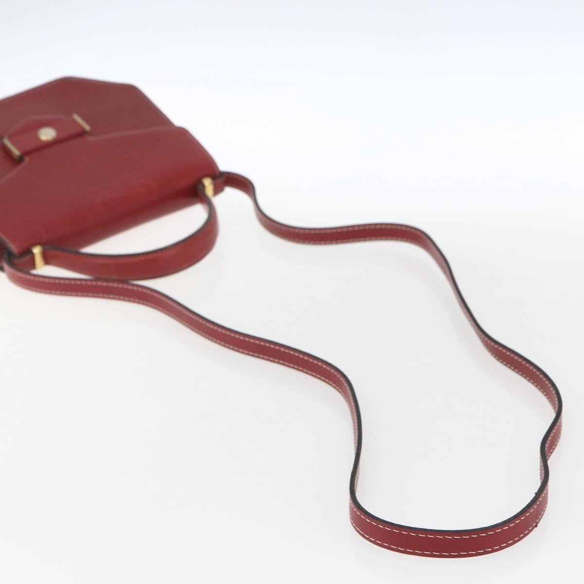 Christian Dior Vintage Handbag Leather, RED, LEATHER, Handbag