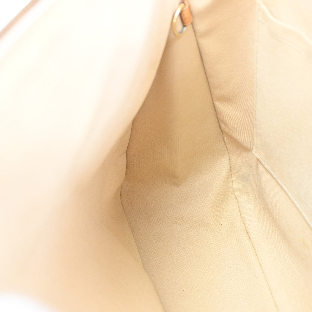 Louis Vuitton Siracusa Handbag Damier, WHITE, CANVAS, Shoulder bag