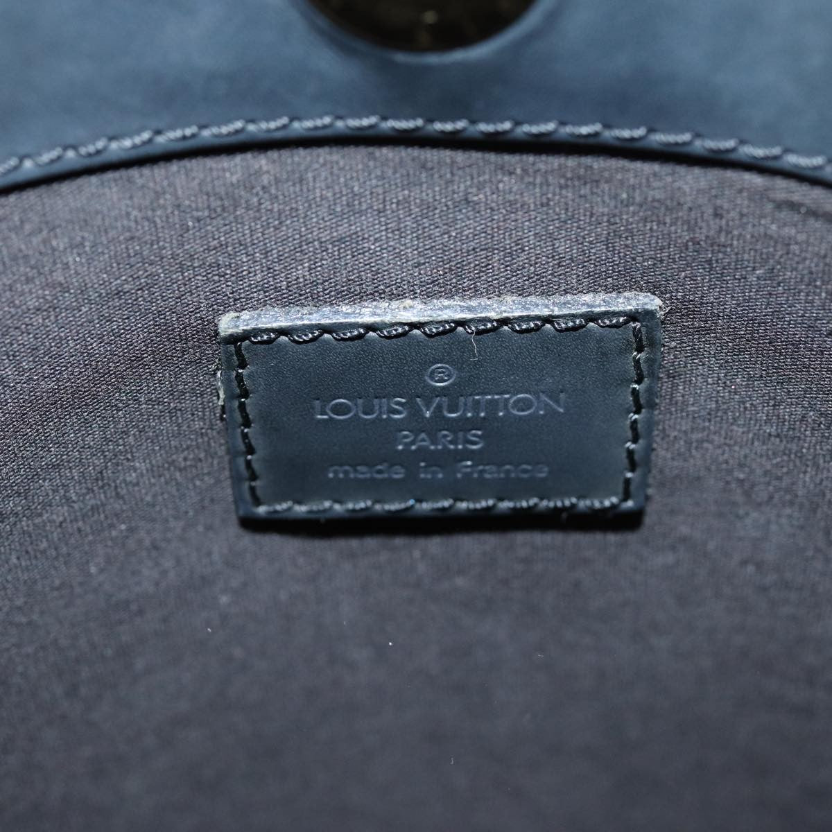 Louis Vuitton Mandara Handbag Epi Leather, BLACK, LEATHER, Handbag