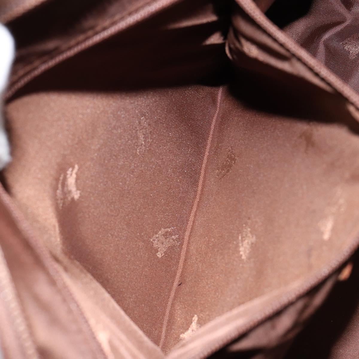 Burberry Nova Handbag Check Pattern, GREEN, PVC, Handbag