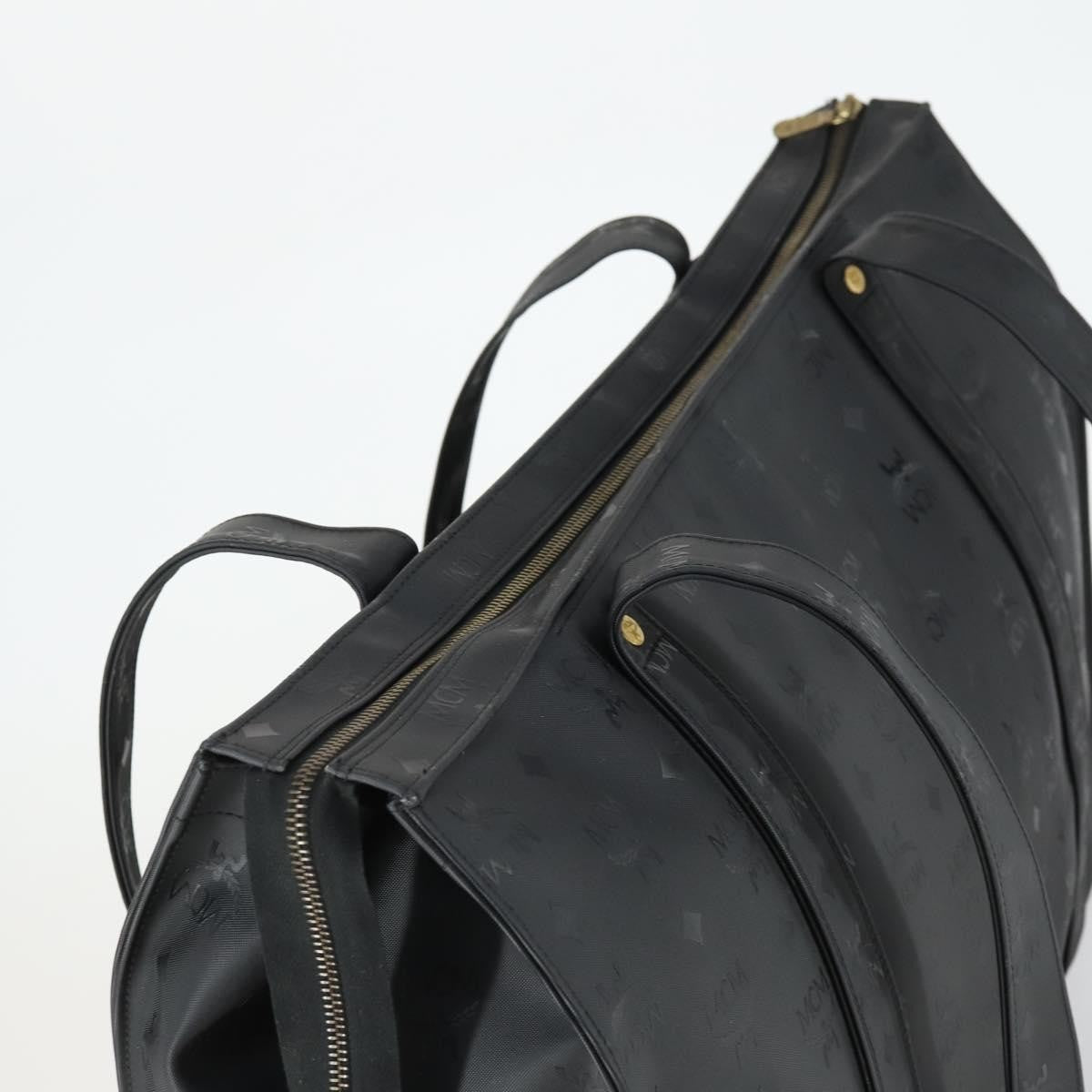 MCM Vintage Visetos Tote bag Canvas, BLACK, CANVAS, Tote bag