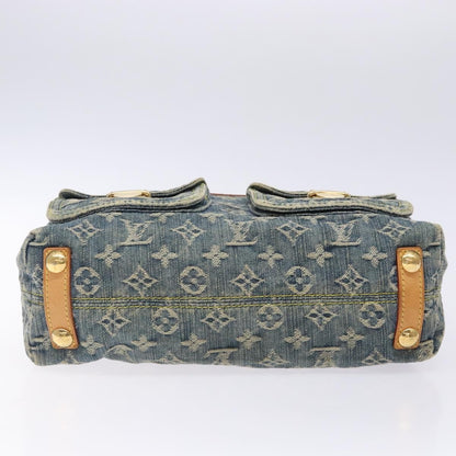 Louis Vuitton Baggy Handbag Denim, BLUE, DENIM_JEANS, Handbag