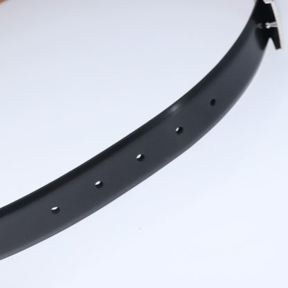 Louis Vuitton Carre Belt Leather, Black, Leather, Belt