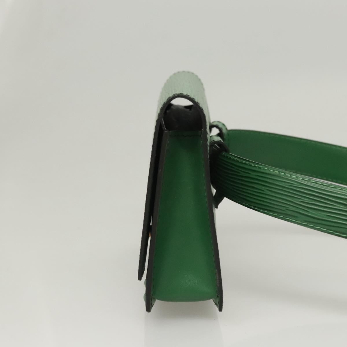 Louis Vuitton Tilsitt Bum Bag Epi Leather, GREEN, LEATHER, Travel bag